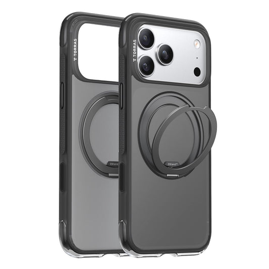 Capa MagSafe para Apple iPhone 17 Pro Max, Torras, Ostand O3 Air, Cinzento