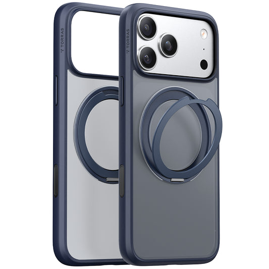 Capa MagSafe para Apple iPhone 17 Pro Max, Torras, Ostand Pro, Azul
