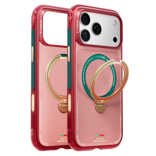 Capa MagSafe para Apple iPhone 17 Pro Max, Torras, Ostand Q3 Air, Wave of Passion