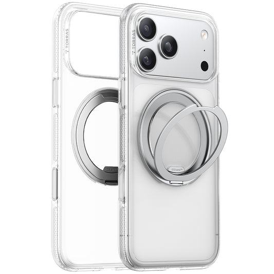 Capa MagSafe para Apple iPhone 17 Pro Max, Torras, Ostand R Fitness, Transparente
