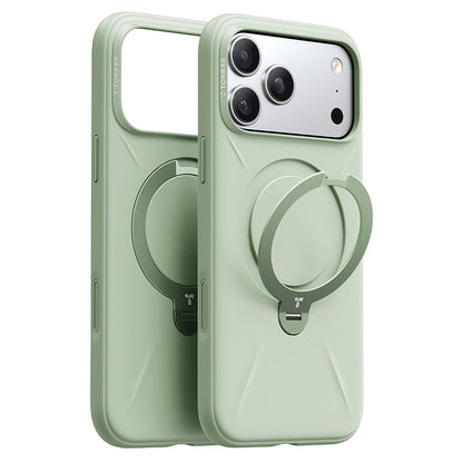 Capa MagSafe para Apple iPhone 17 Pro Max, Torras, QPRO Silicone, Verde Matcha