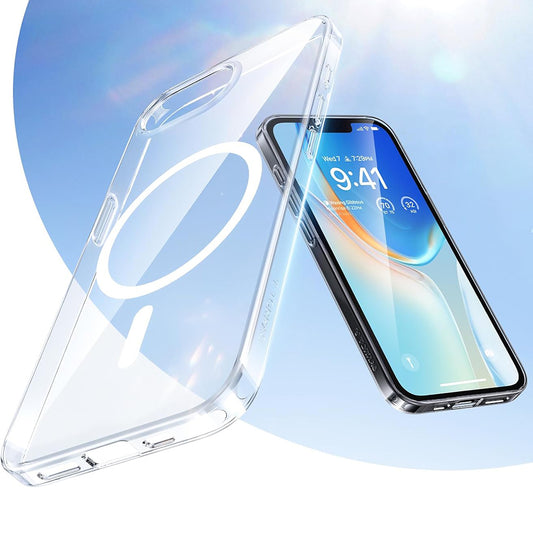 Capa MagSafe para Apple iPhone 17 Pro Max, Torras, SlimFit, Transparente