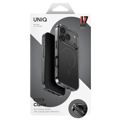 MagSafe Case for Apple iPhone 17 Pro Max, UNIQ, Clario MagClick, Black