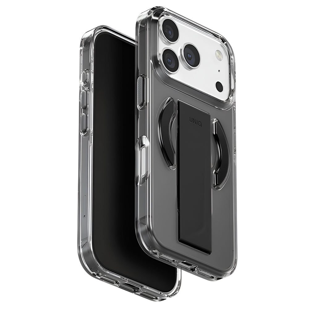 Capa MagSafe para Apple iPhone 17 Pro Max, UNIQ, Heldro Air MagClick, Preta
