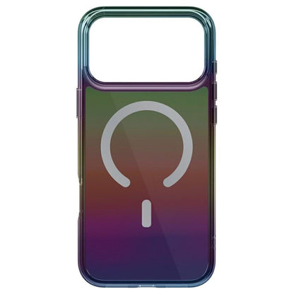 Capa MagSafe para Apple iPhone 17 Pro Max, UNIQ, Iridescia MagClick, Aurora
