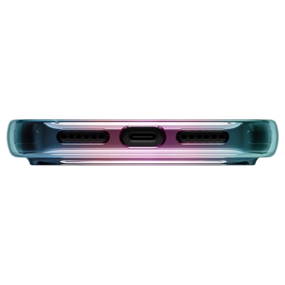 Capa MagSafe para Apple iPhone 17 Pro Max, UNIQ, Iridescia MagClick, Aurora