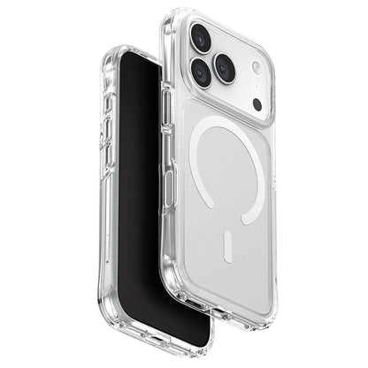 Capa MagSafe para Apple iPhone 17 Pro Max, UNIQ, LifePro Xtreme MagClick, Transparente
