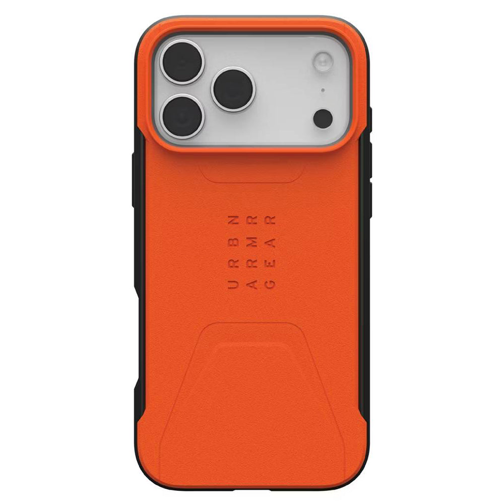 Capa MagSafe para Apple iPhone 17 Pro Max, Urban Armor Gear, Civilian LT, Laranja