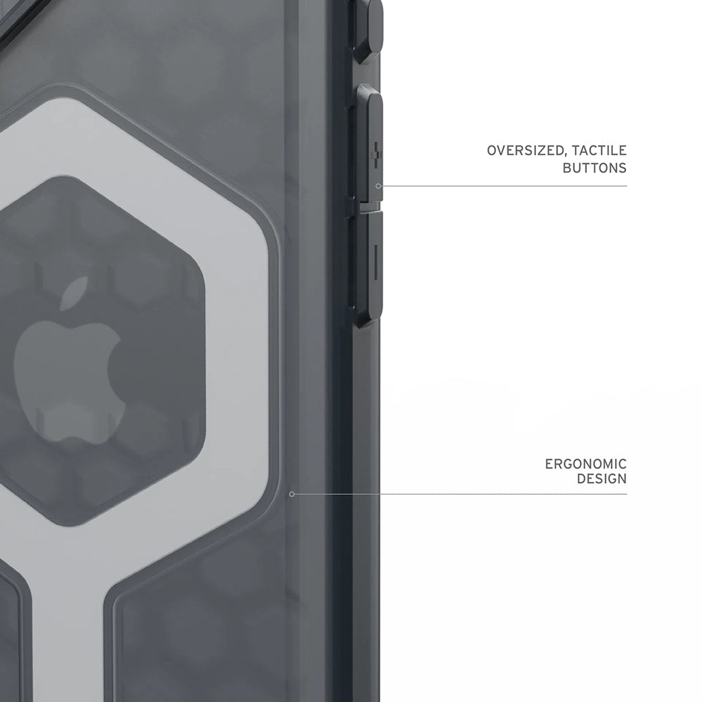 Capa MagSafe para Apple iPhone 17 Pro Max, Urban Armor Gear, Essential Armor, Cinza