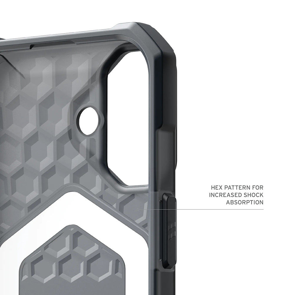 Capa MagSafe para Apple iPhone 17 Pro Max, Urban Armor Gear, Essential Armor, Cinza