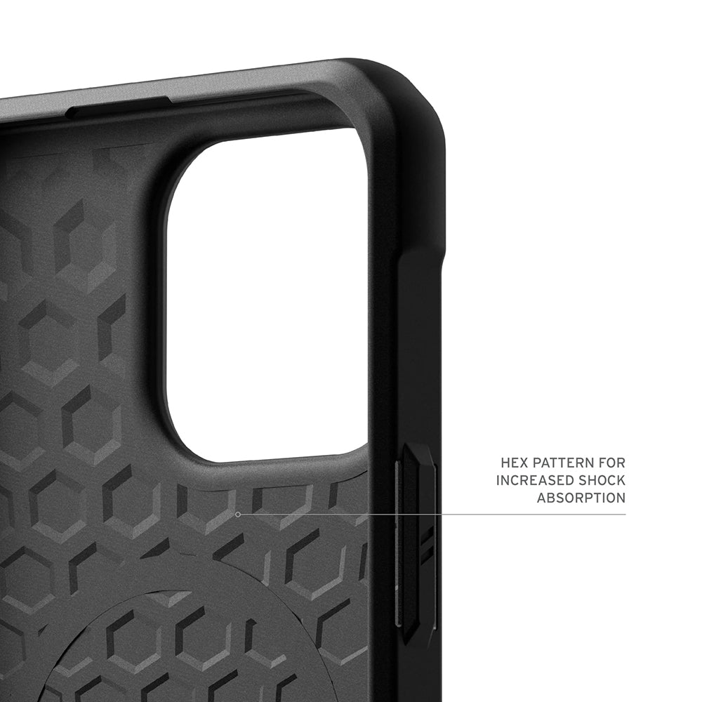 Capa MagSafe para Apple iPhone 17 Pro Max, Urban Armor Gear, Metropolis LT Kevlar, Azul-marinho