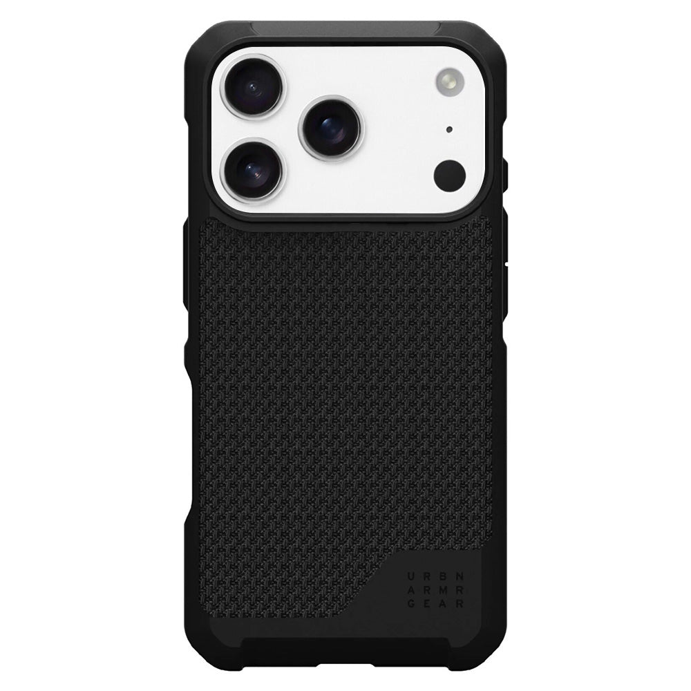 Capa MagSafe para Apple iPhone 17 Pro Max, Urban Armor Gear, Metropolis LT Kevlar, Preta