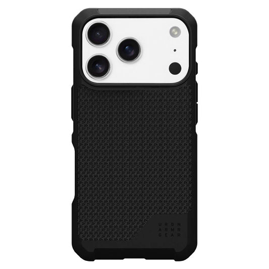 Capa MagSafe para Apple iPhone 17 Pro Max, Urban Armor Gear, Metropolis LT Kevlar, Preta