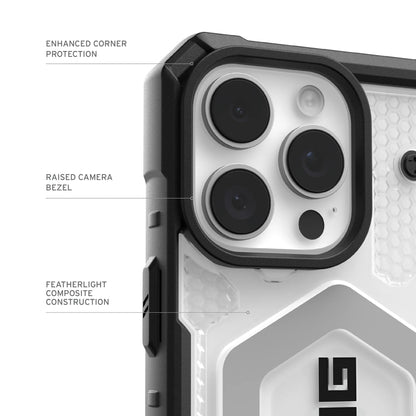 Capa MagSafe para Apple iPhone 17 Pro Max, Urban Armor Gear, Pathfinder Clear, Transparente