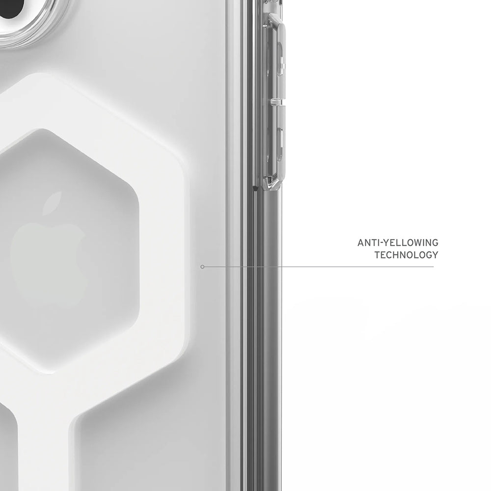 Capa MagSafe para Apple iPhone 17 Pro Max, Urban Armor Gear, Plyo, Branca