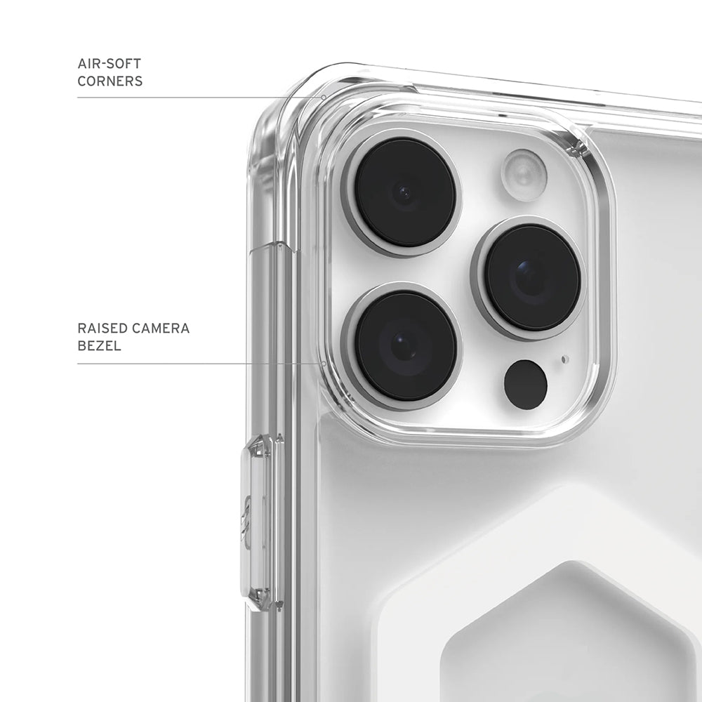 Capa MagSafe para Apple iPhone 17 Pro Max, Urban Armor Gear, Plyo, Branca