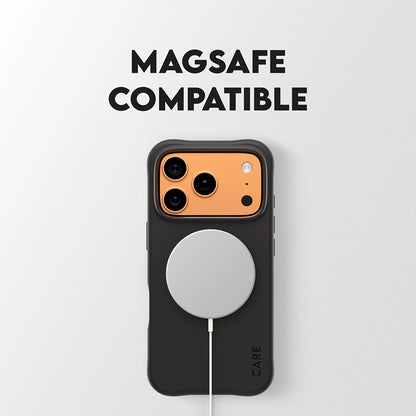 Capa MagSafe para Apple iPhone 17 Pro, PanzerGlass, Care Fashionable, Preta.