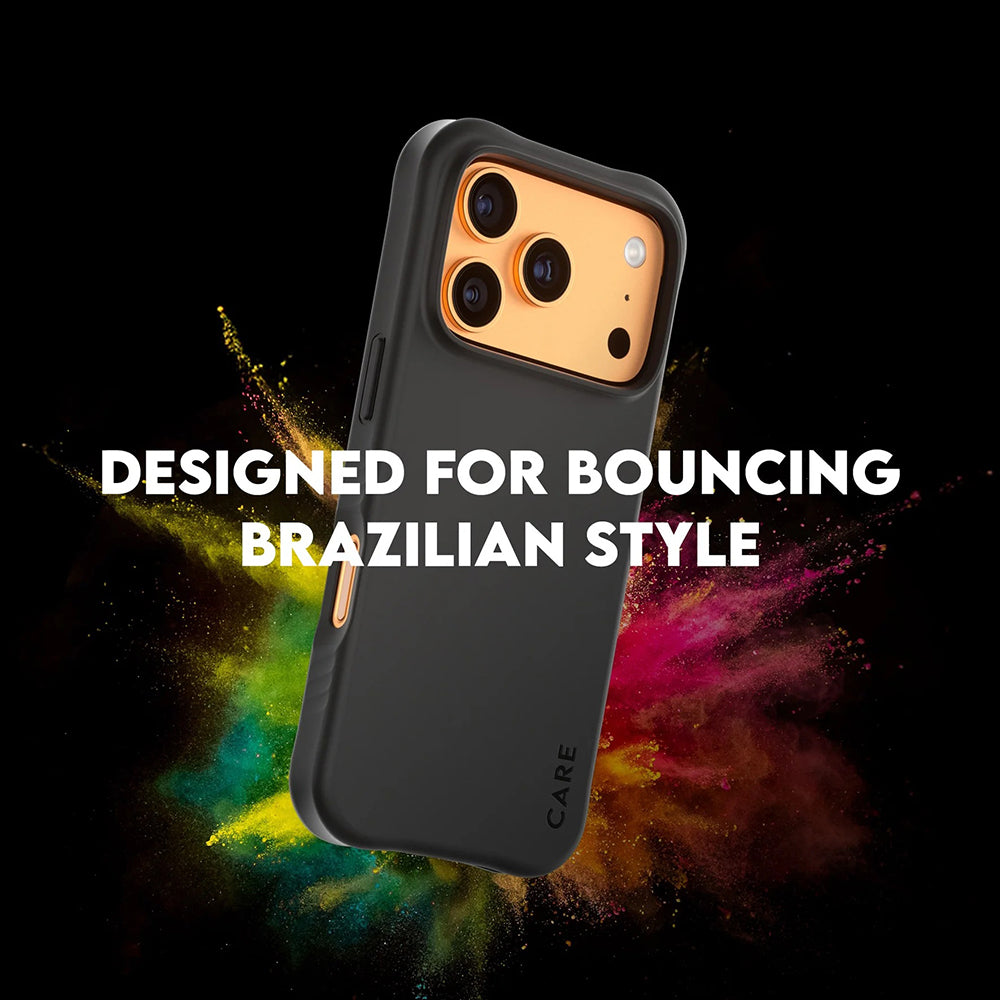 Capa MagSafe para Apple iPhone 17 Pro, PanzerGlass, Care Fashionable, Preta.