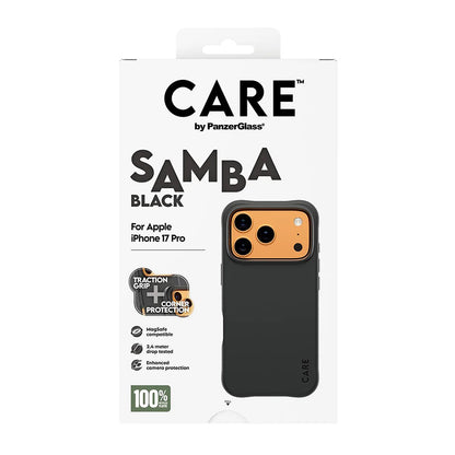 Capa MagSafe para Apple iPhone 17 Pro, PanzerGlass, Care Fashionable, Preta.