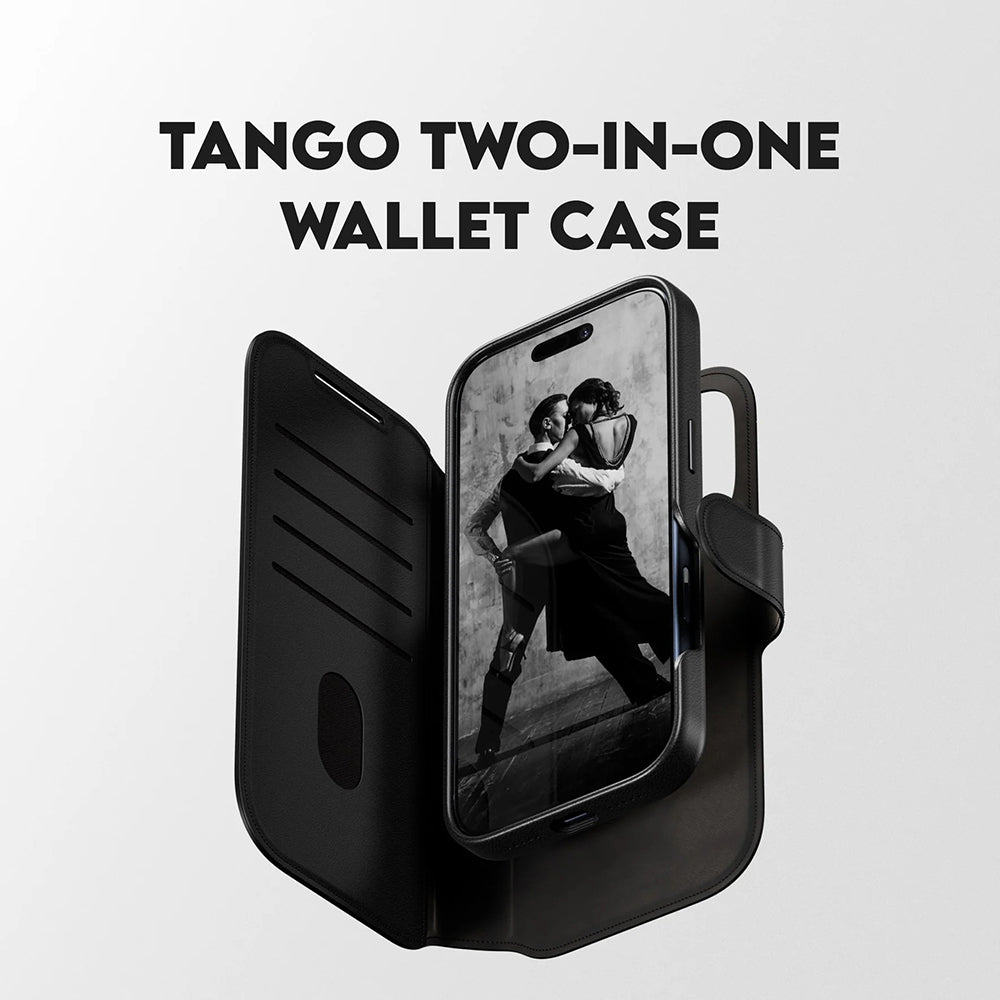Capa MagSafe para Apple iPhone 17 Pro, PanzerGlass, Care Feature Tango Two-in-One, Preta