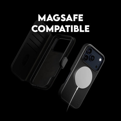 Capa MagSafe para Apple iPhone 17 Pro, PanzerGlass, Care Feature Tango Two-in-One, Preta
