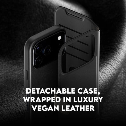 Capa MagSafe para Apple iPhone 17 Pro, PanzerGlass, Care Feature Tango Two-in-One, Preta