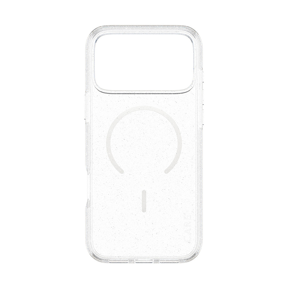Capa MagSafe para Apple iPhone 17 Pro, PanzerGlass, Care Urban Explorer Star Lit, Transparente Branca
