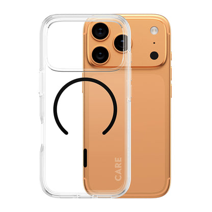 Capa MagSafe para Apple iPhone 17 Pro, PanzerGlass, Care Urban Explorer, Transparente Negra