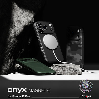 Capa MagSafe para Apple iPhone 17 Pro, Ringke, Onyx, Preta
