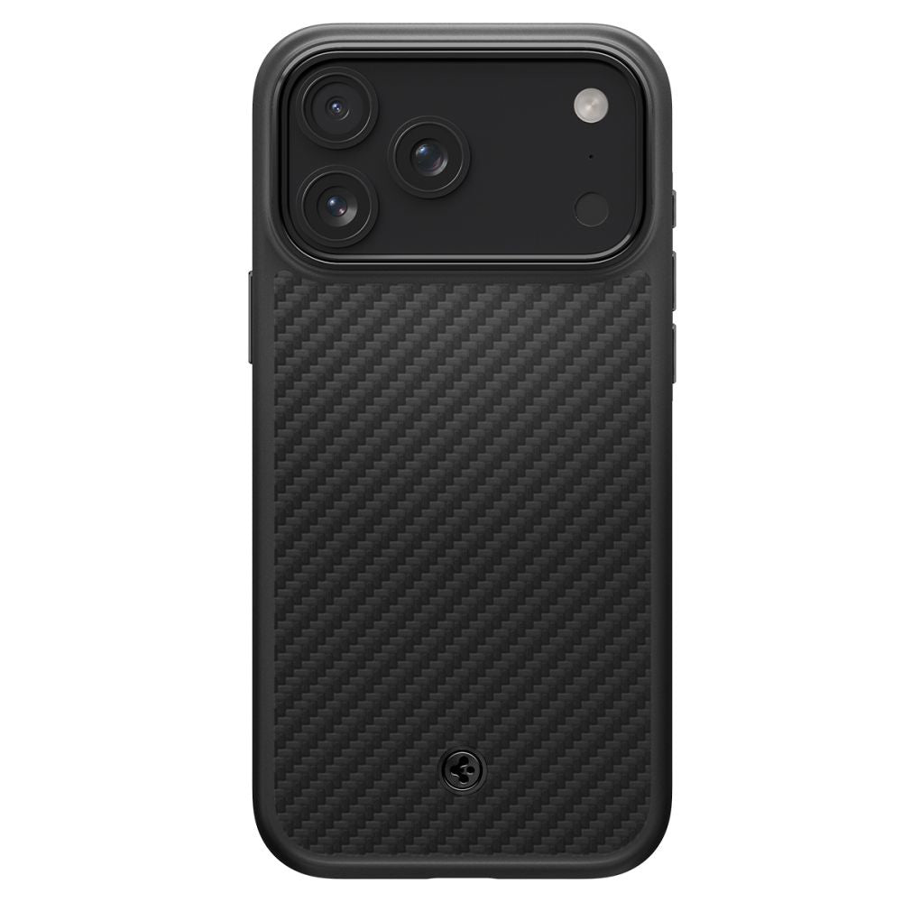 Capa MagSafe para Apple iPhone 17 Pro, Spigen, Enzo Aramid T, Preta
