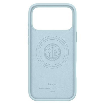 Capa MagSafe para Apple iPhone 17 Pro, Spigen, Silicone Fit, Azul