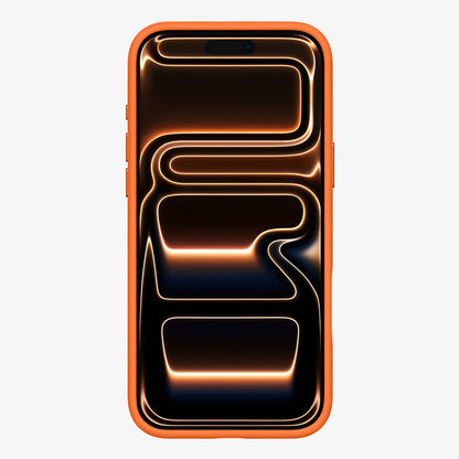 Capa MagSafe para Apple iPhone 17 Pro, Spigen, Silicone Fit, Laranja ACS11379