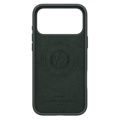 Capa MagSafe para Apple iPhone 17 Pro, Spigen, Silicone Fit, Verde