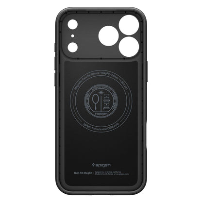 Capa MagSafe para Apple iPhone 17 Pro, Spigen, Thin Fit, Preta