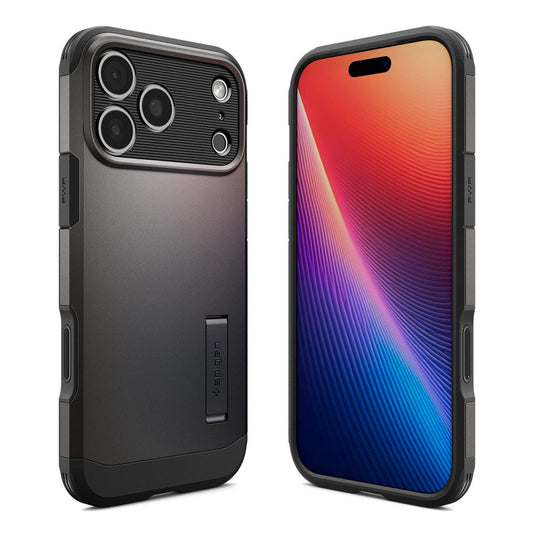 Capa MagSafe para Apple iPhone 17 Pro, Spigen, Tough Armor T, Cinza