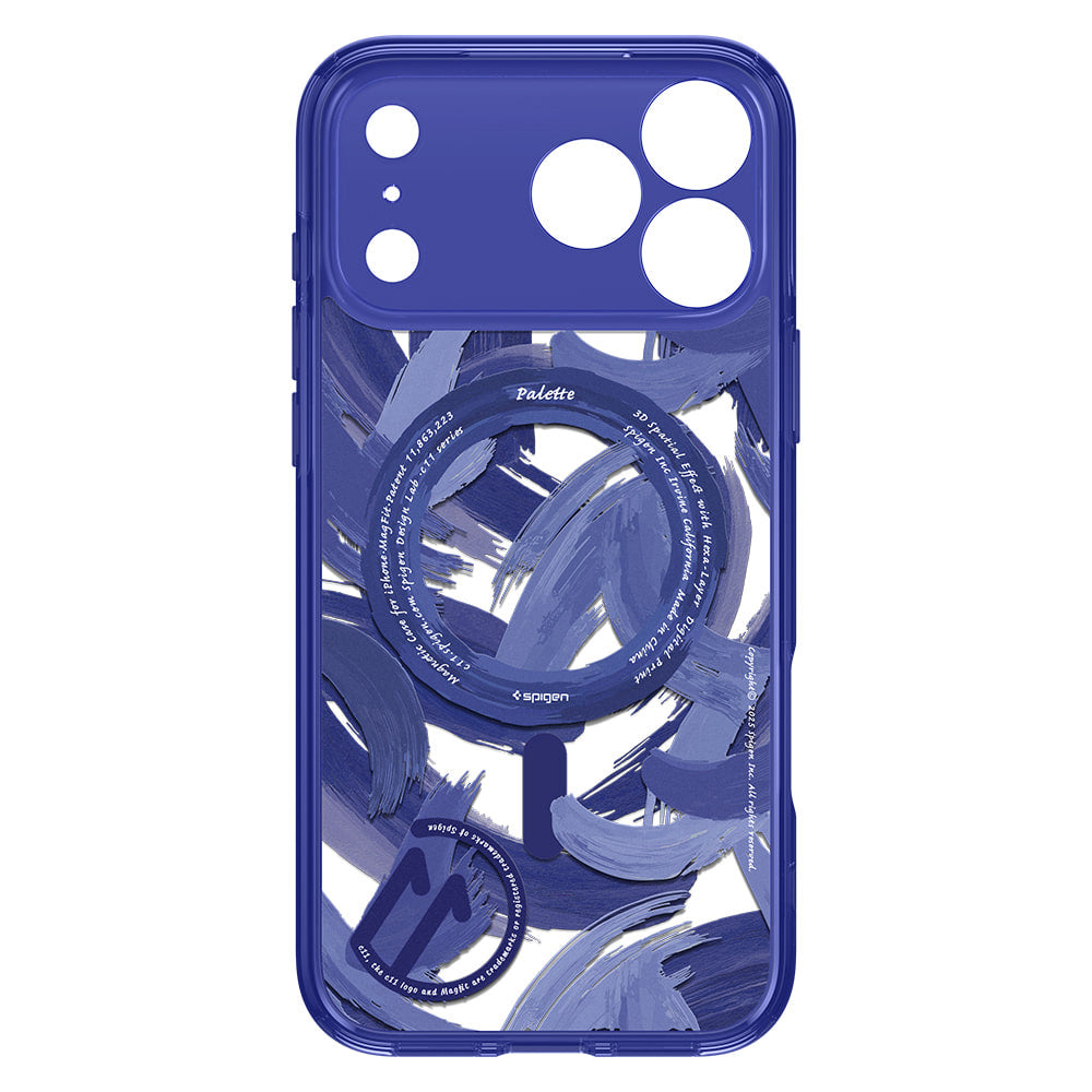 Capa MagSafe para Apple iPhone 17 Pro, Spigen, Ultra Hybrid C11, Indigo ACS11392