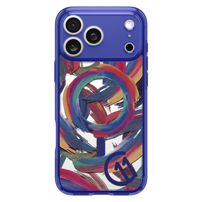 Capa MagSafe para Apple iPhone 17 Pro, Spigen, Ultra Hybrid C11, Indigo ACS11392