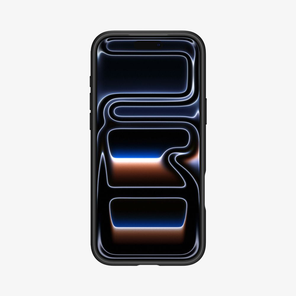 Capa MagSafe para Apple iPhone 17 Pro, Spigen, Ultra Hybrid, Preta Laranja Acetinada ACS10483