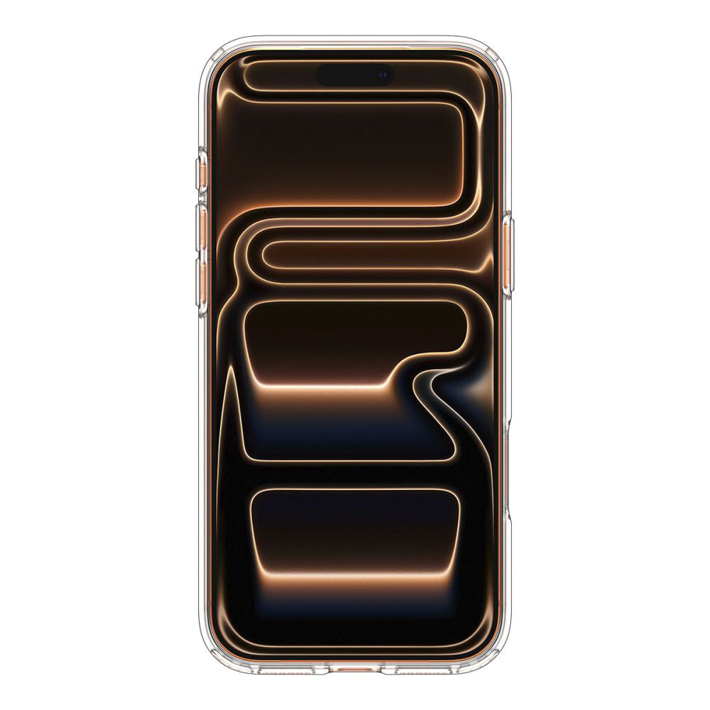 MagSafe Case for Apple iPhone 17 Pro, Spigen, Ultra Hybrid, Transparent Orange ACS11112