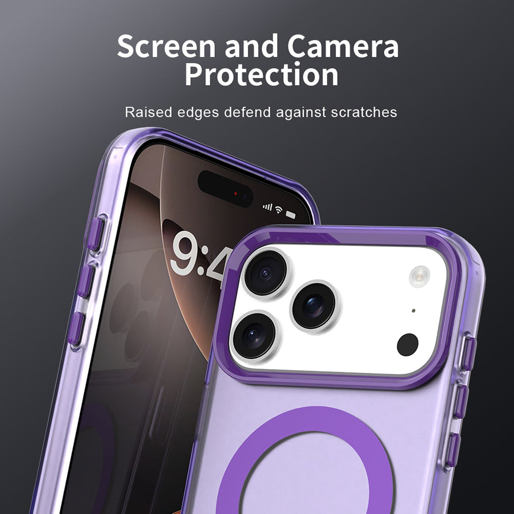Capa MagSafe para Apple iPhone 17 Pro, Techsuit, CandyCase, Roxo