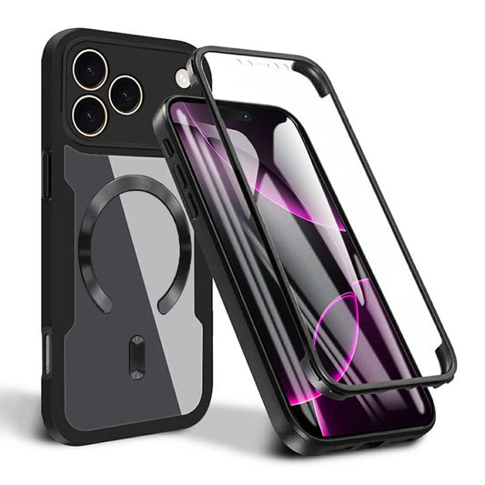 Capa MagSafe para Apple iPhone 17 Pro, Techsuit, ColorVerse 360, Preta