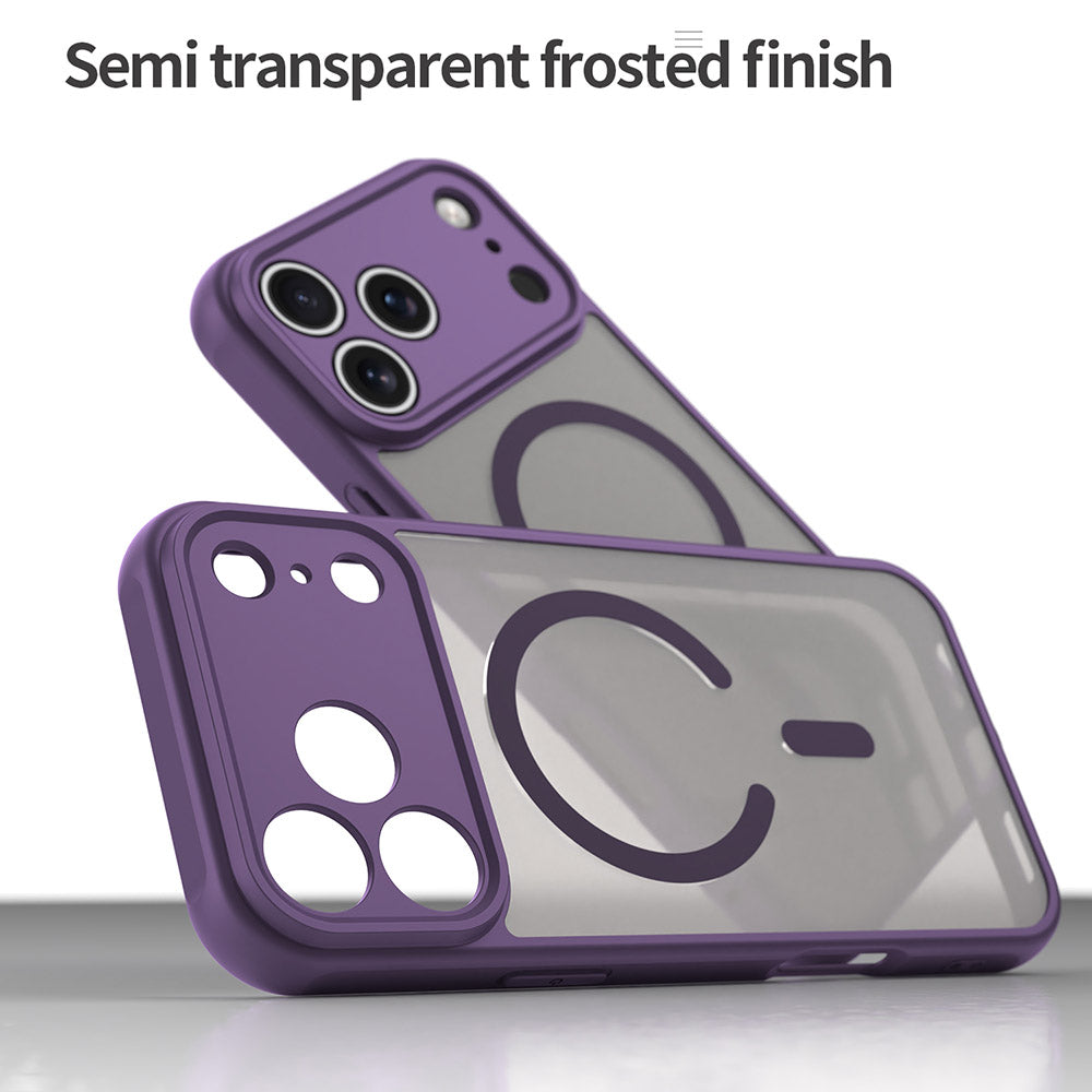 Capa MagSafe para Apple iPhone 17 Pro, Techsuit, HaloFrost II, Roxo