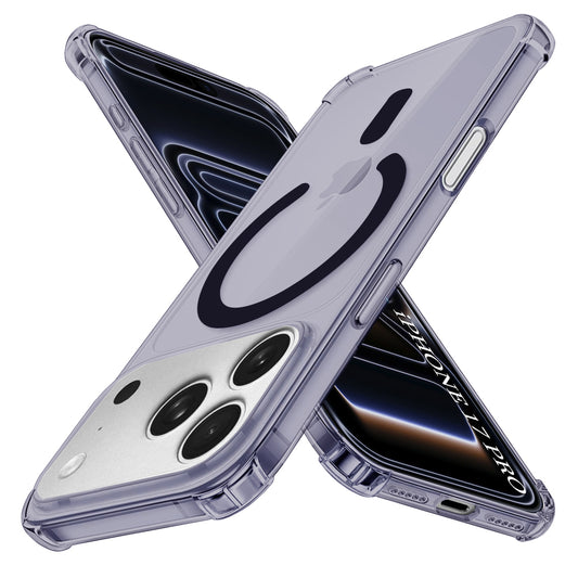 Capa MagSafe para Apple iPhone 17 Pro, Techsuit, Antichoque, Preta