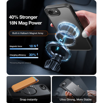 Capa MagSafe para Apple iPhone 17 Pro, Torras, Guardian, Transparente