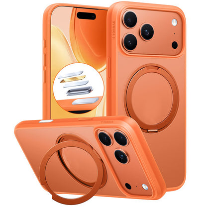 Capa MagSafe para Apple iPhone 17 Pro, Torras, Ostand Pro, Laranja