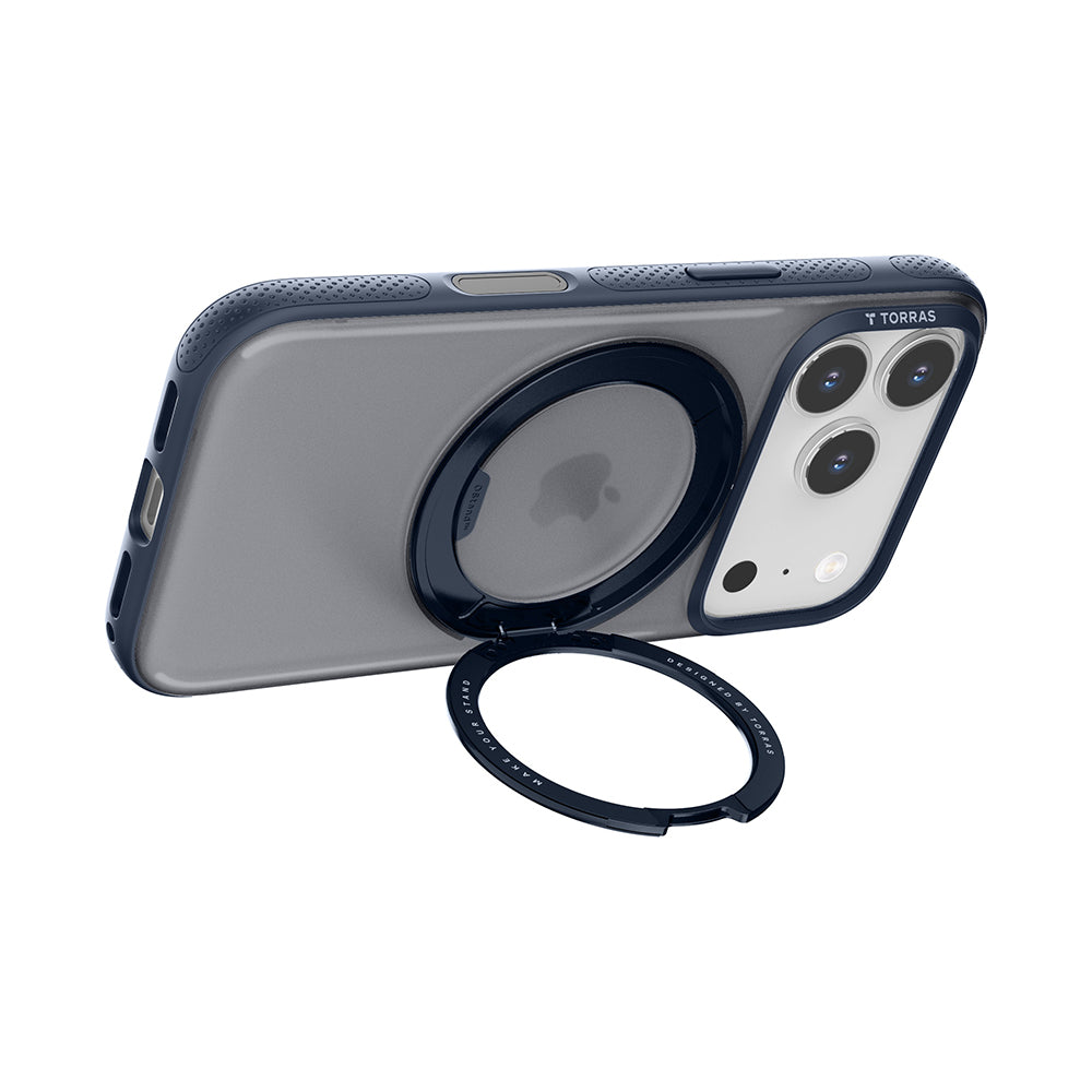 Capa MagSafe para Apple iPhone 17 Pro, Torras, Ostand R Fitness, Azul