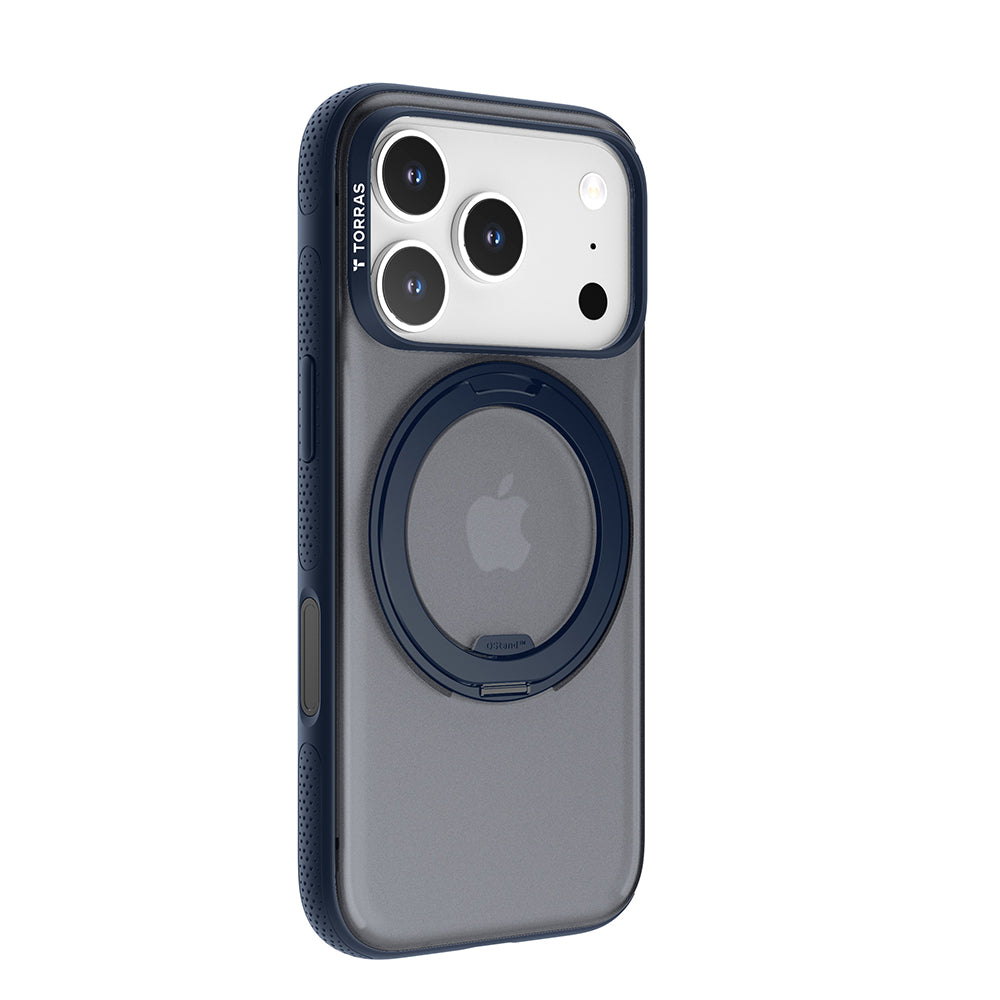 Capa MagSafe para Apple iPhone 17 Pro, Torras, Ostand R Fitness, Azul