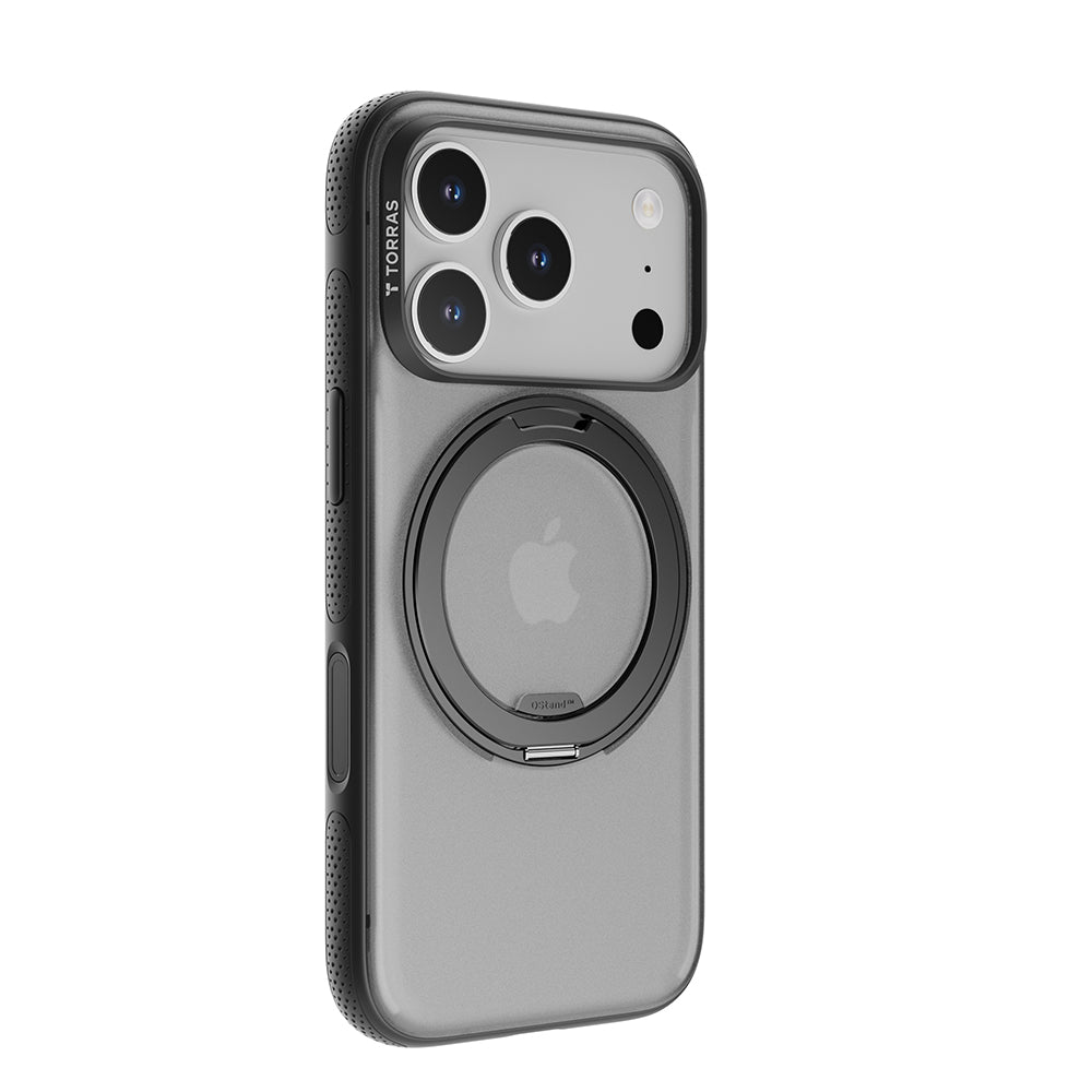 Capa MagSafe para Apple iPhone 17 Pro, Torras, Ostand R Fitness, Preta