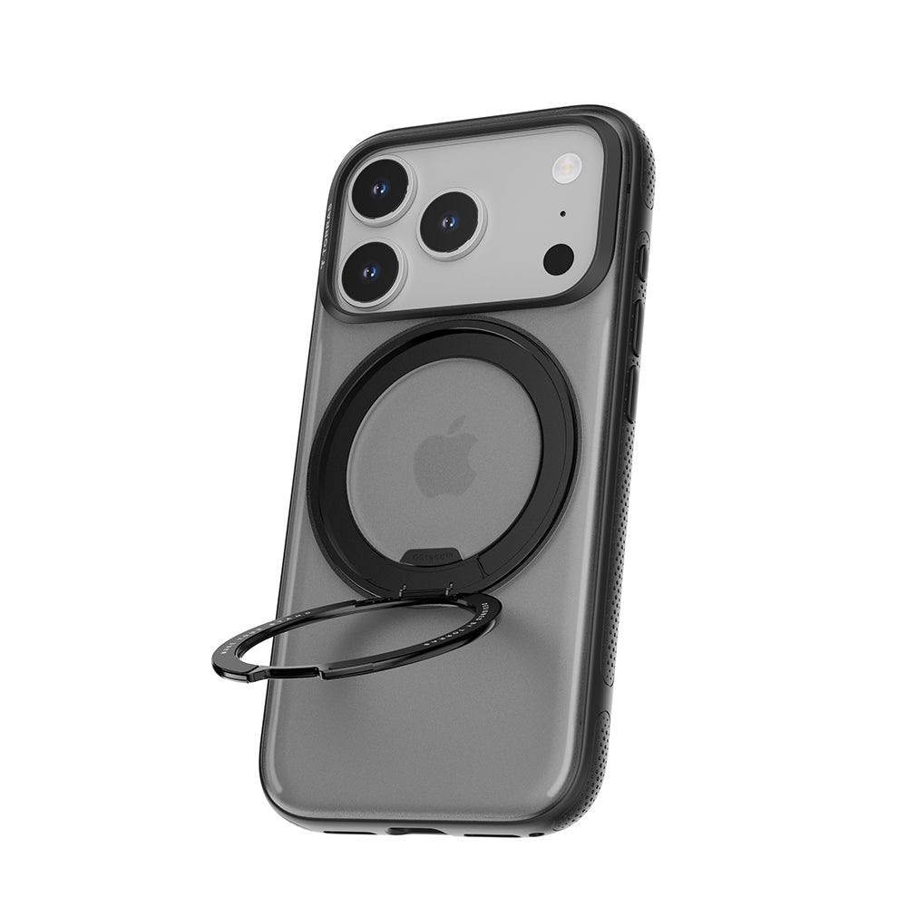 Capa MagSafe para Apple iPhone 17 Pro, Torras, Ostand R Fitness, Preta