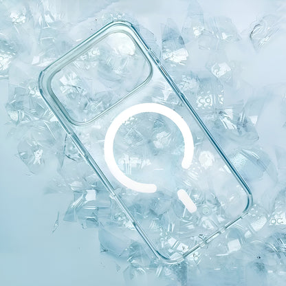 Capa MagSafe para Apple iPhone 17 Pro, UNIQ, Clario MagClick, Laranja